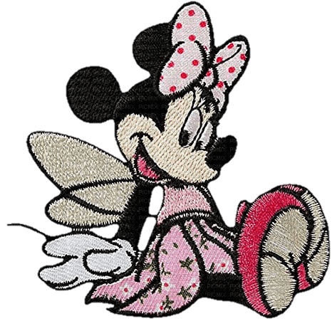 patch picture mini mouse - zdarma png