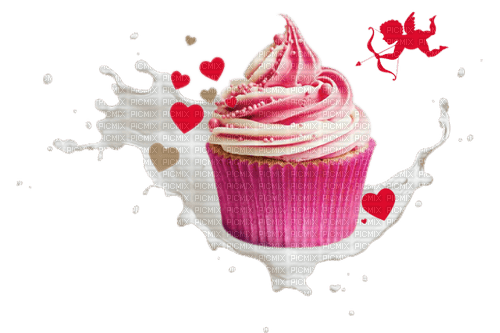 Valentines Cupcake - 免费PNG
