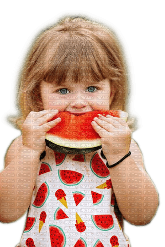 Rena Child Kind Mädchen Girl Melone - бесплатно png