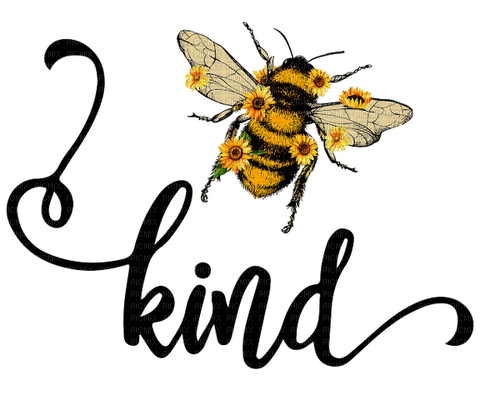 kind, bee, sunflowers, yellow, abeille - PNG gratuit