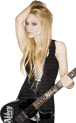 Kaz_Creations Woman Femme Avril Lavigne Singer Music - kostenlos png