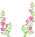 Growing Roses - GIF animasi gratis