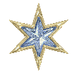 estrella azul gif  dubravka4 - GIF animado gratis