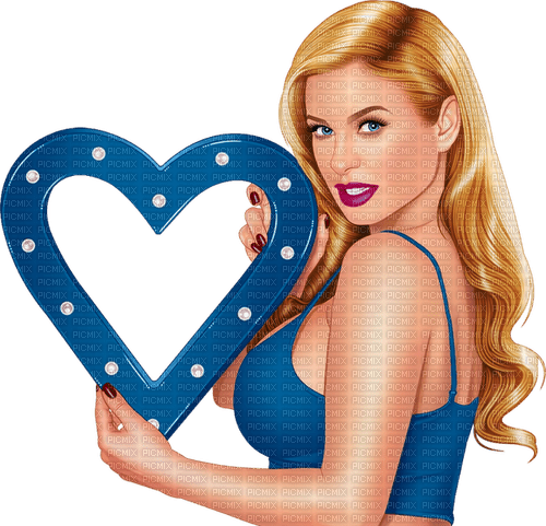 Woman. Heart. Love. Valentine. Leila - δωρεάν png