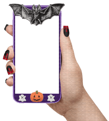 Halloween Phone Frame - Free PNG