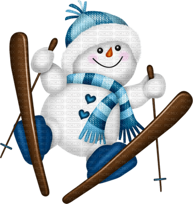 snowman bonhomme de neige schneemann   winter hiver christmas noel tube deco - PNG gratuit