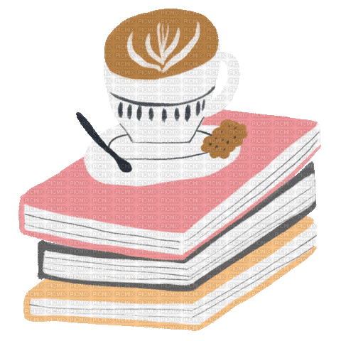 Coffee Book - Bogusia - GIF animé gratuit