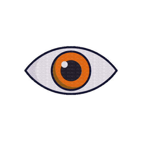 See Orange Eye - GIF เคลื่อนไหวฟรี