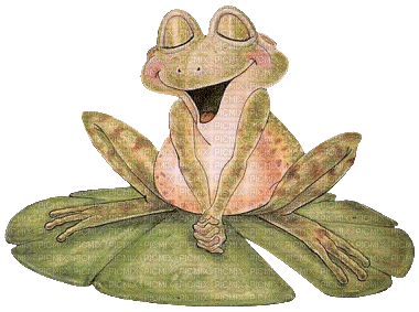 frog - Gratis animerad GIF