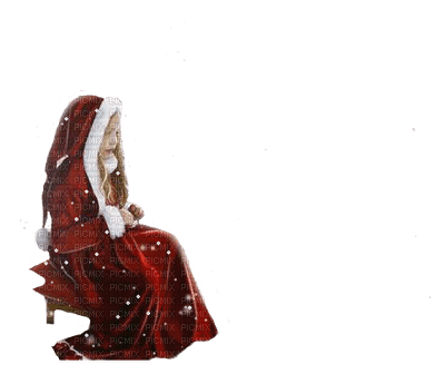 girl in the snow 1 - Nitsa - PNG gratuit