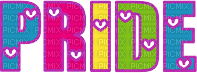PRIDE text - Free PNG