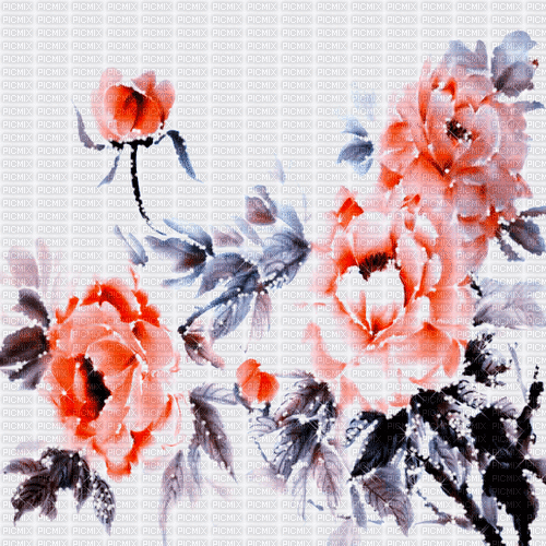 background hintergrund fondo flowers milla1959 - 無料のアニメーション GIF