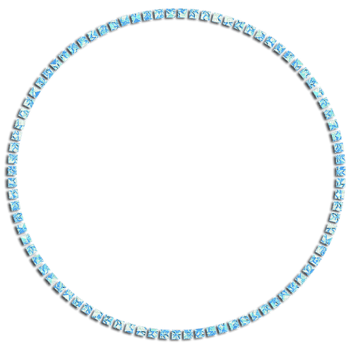 Circle.Frame.Blue - png grátis