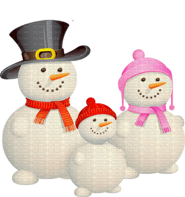 Kaz_Creations Christmas Winter Snowman Snowmen - zdarma png