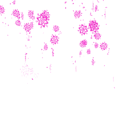 Animated.Snowflakes.Pink - Free animated GIF
