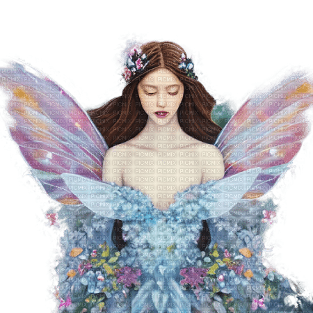 kikkapink winter fantasy girl fairy - Free PNG