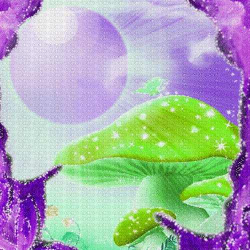 JE / BG.animated.fantasy.purple.green.idca - Darmowy animowany GIF