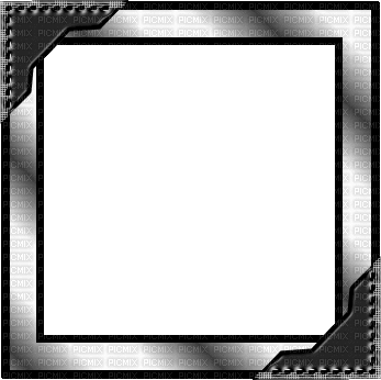 frame black  grey cadre gris noir - Ücretsiz animasyonlu GIF