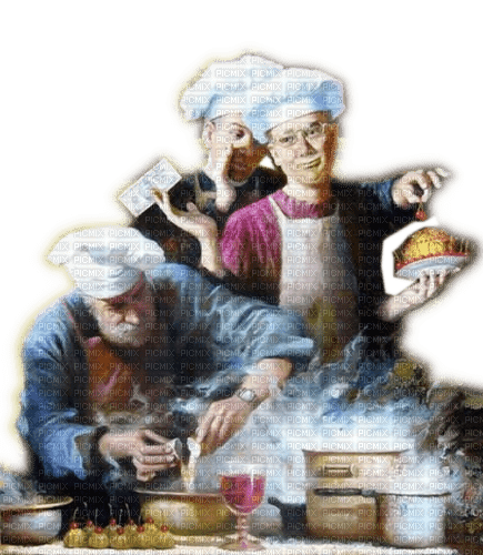 Rena Küche Köche Vntage - gratis png