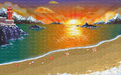 sunset -Nitsa P - Gratis animeret GIF