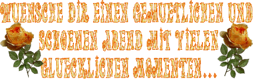 guten abend - Бесплатный анимированный гифка