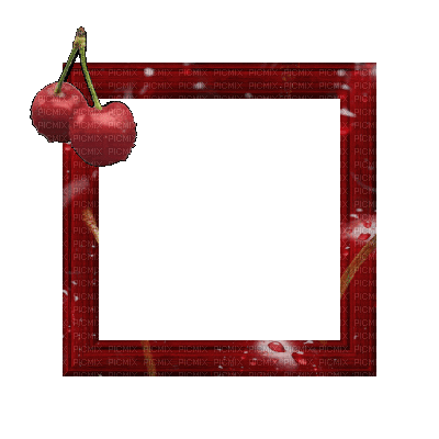 Small Red Frame - GIF animado grátis