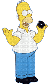 Homer Simpson - Бесплатный анимированный гифка