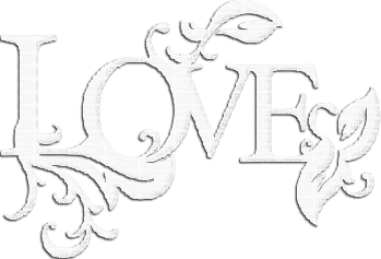 soave deco text love valenine's white - 免费PNG