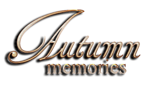 autumn memories text kikkapink - PNG gratuit