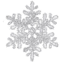 Snowflake White - PNG gratuit