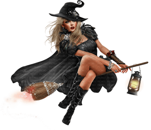 halloween hexe witch - zdarma png