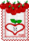 apple stamp - GIF เคลื่อนไหวฟรี