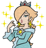 princess rosalina - GIF animado gratis