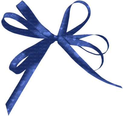 kikkapink deco scrap blue bow - gratis png