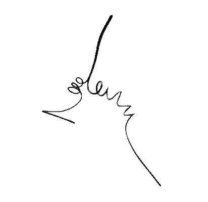 soave deco  animated branch  gothic black - 免费动画 GIF