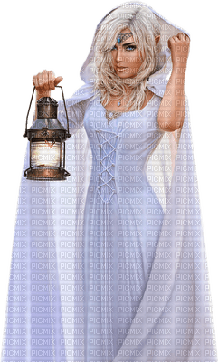 woman with lantern bp - δωρεάν png