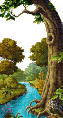 gif arbre - Darmowy animowany GIF