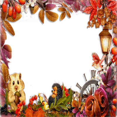 autumn frame by nataliplus - png ฟรี
