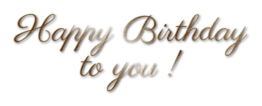 ✶ Happy Birthday to You {by Merishy} ✶ - ingyenes png