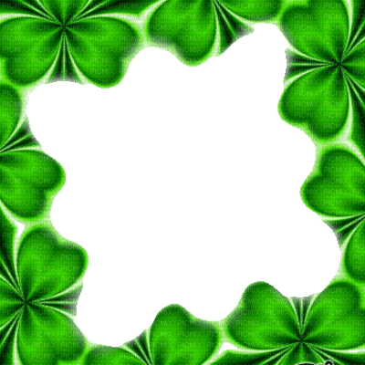clover frame trèfle cadre 🍀🍀 - 無料png