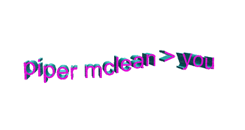 piper mclean > you - Zdarma animovaný GIF