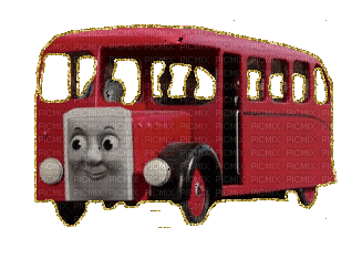 Bertie the Bus - Безплатен анимиран GIF