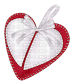 minou-red and white-heart - nemokama png