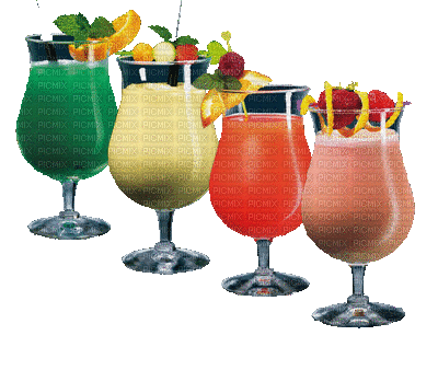 Kaz_Creations Drink Cocktail Deco - Zdarma animovaný GIF