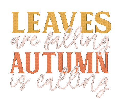 Autumn.Leaves.Text.Deco.gif.Victoriabea - GIF animado gratis