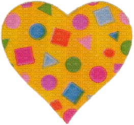 Shapes heart kidcore - PNG gratuit