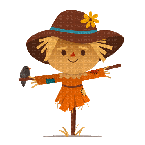 Scarecrow - GIF animasi gratis