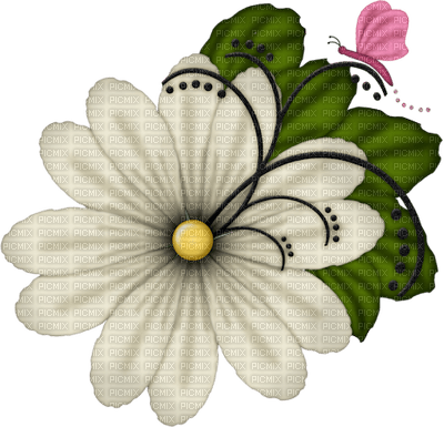 Kaz_Creations Deco Flower Butterfly Insects  Colours - bezmaksas png