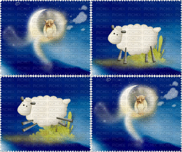 lamb - GIF animado grátis