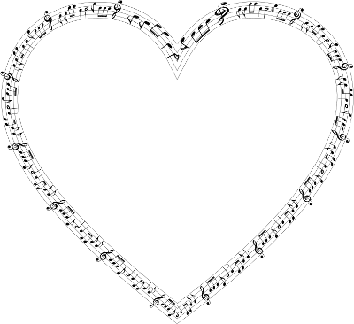 music heart - 免费PNG